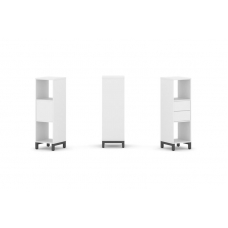 Style Project Набор стеллажа 1 сторон., 3 яр. SN.NS-311 Белый/Металл Антрацит 387*400*1248