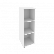 Onix Стеллаж средний узкий O.SU-2 Белый Бриллиант 400*420*1207