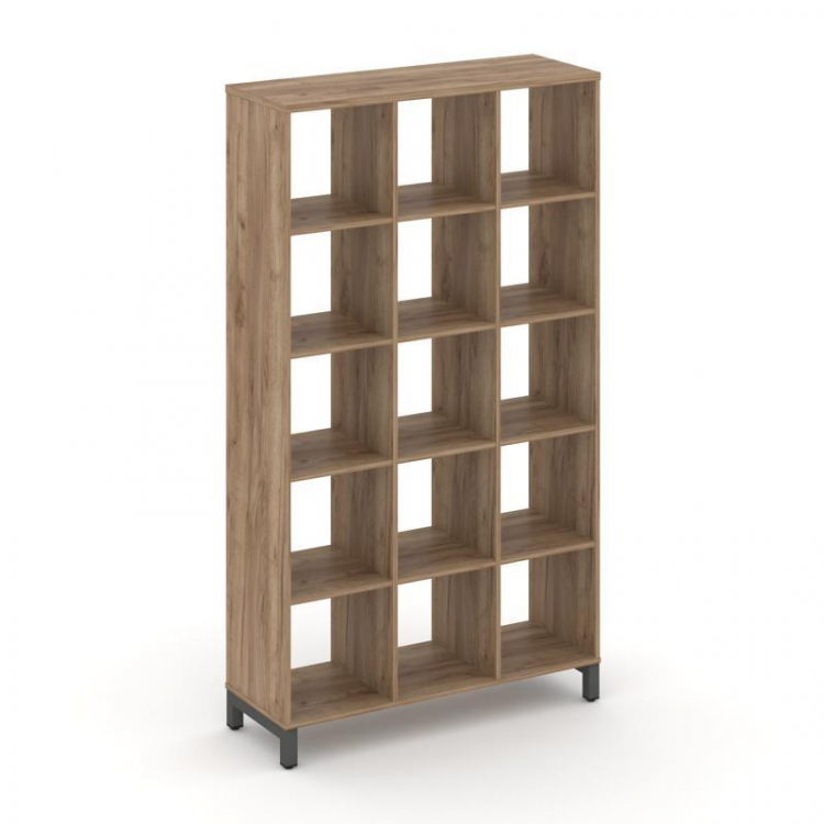 Style Project Каркас стеллажа 5 яр. SN.KS-530 Дуб Табак/Металл Антрацит 1121*400*1982