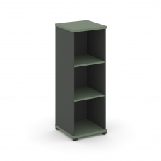 Concept Стеллаж 1 узкая секция, 3 ниши CN.STU.E-310 Кобо/Антрацит/Металл Антрацит 420*420*1186