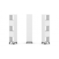 Style Project Набор стеллажа 1 сторон., 5 яр. SN.NS-511 Белый/Металл Антрацит 387*400*1982