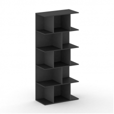 Стеллаж открытый широкий высокий CRU.SO-100 Базальт UM 896*460*2000