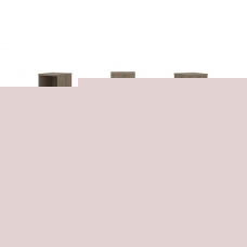 Style Project Набор стеллажа 2-х сторон., 4 яр. SN.NSD-411 Вяз Благородный/Металл Антрацит 387*400*1