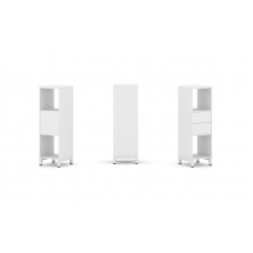 Style Project Набор стеллажа 1 сторон., 3 яр. SN.NS-311 Белый/Металл Белый 387*400*1248