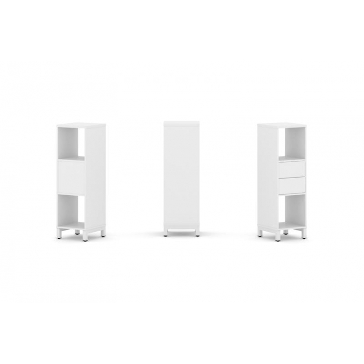 Style Project Набор стеллажа 1 сторон., 3 яр. SN.NS-311 Белый/Металл Белый 387*400*1248