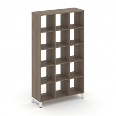 Style Project Каркас стеллажа 5 яр. SN.KS-530 Вяз Благородный/Металл Белый 1121*400*1982