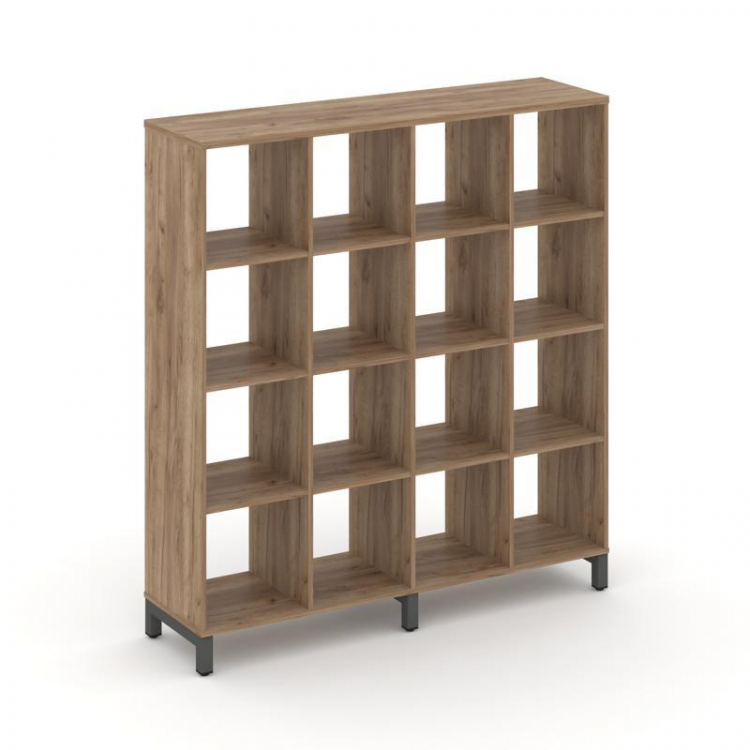 Style Project Каркас стеллажа 4 яр. SN.KS-440 Дуб Табак/Металл Антрацит 1488*400*1615