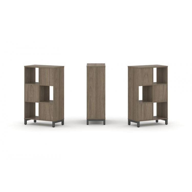 Style Project Набор стеллажа 1 сторон., 3 яр. SN.NS-321 Вяз Благородный/Металл Антрацит 754*400*1248