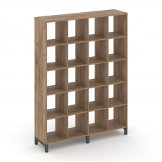 Style Project Каркас стеллажа 5 яр. SN.KS-540 Дуб Табак/Металл Антрацит 1488*400*1982