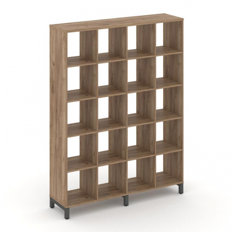 Style Project Каркас стеллажа 5 яр. SN.KS-540 Дуб Табак/Металл Антрацит 1488*400*1982