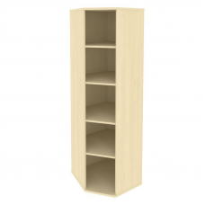 Riva Стеллаж уголовой с дверью А.СТ-1.10 Клен 600*600*1980
