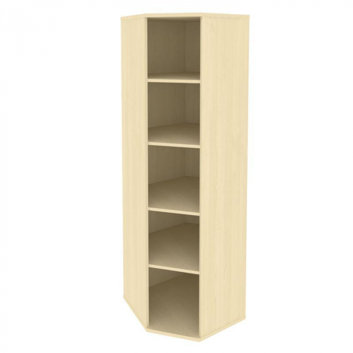 Riva Стеллаж уголовой с дверью А.СТ-1.10 Клен 600*600*1980