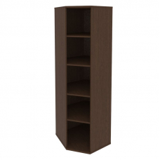 Riva Стеллаж уголовой с дверью А.СТ-1.10 Венге Цаво 600*600*1980