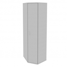 Riva Стеллаж уголовой с дверью А.СТ-1.10 Серый 600*600*1980