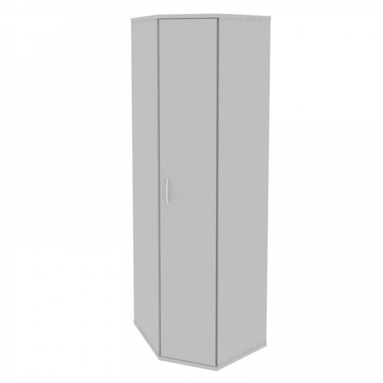 Riva Стеллаж уголовой с дверью А.СТ-1.10 Серый 600*600*1980