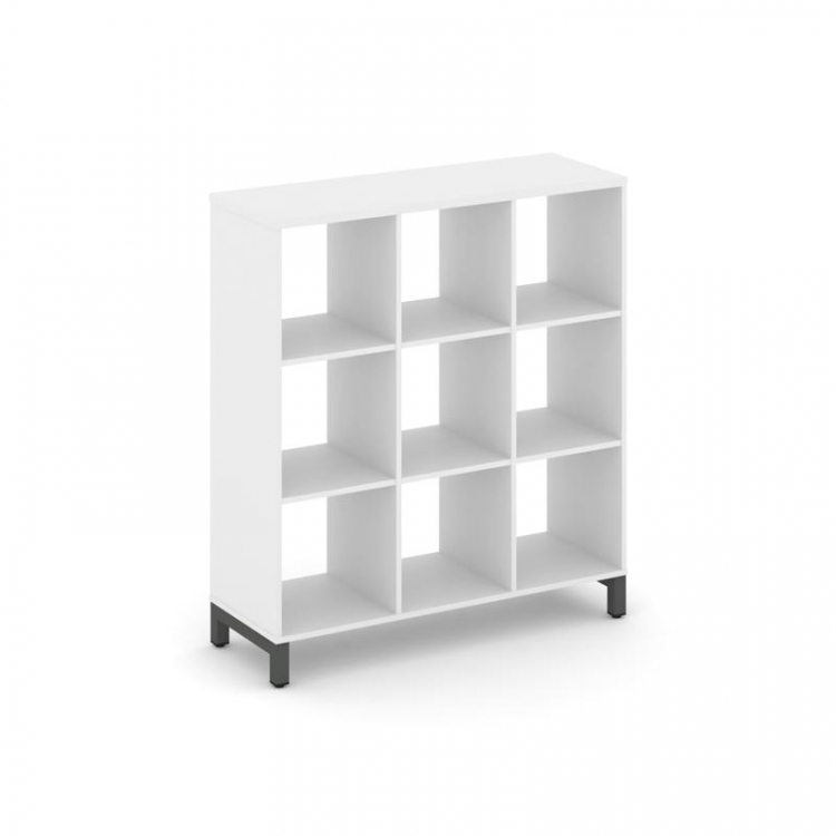 Style Project Каркас стеллажа 3 яр. SN.KS-330 Белый/Металл Антрацит 1121*400*1248