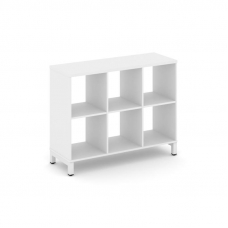 Style Project Каркас стеллажа 2 яр. SN.KS-230 Белый/Металл Белый 1121*400*881