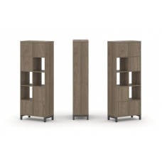 Style Project Набор стеллажа 1 сторон., 5 яр. SN.NS-521 Вяз Благородный/Металл Антрацит 754*400*1982