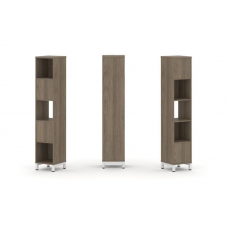 Style Project Набор стеллажа 2-х сторон., 5 яр. SN.NSD-511 Вяз Благородный/Металл Белый 387*400*1982