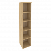 Onix Стеллаж высокий узкий O.SU-1 Тиквуд Светлый 400*420*1977