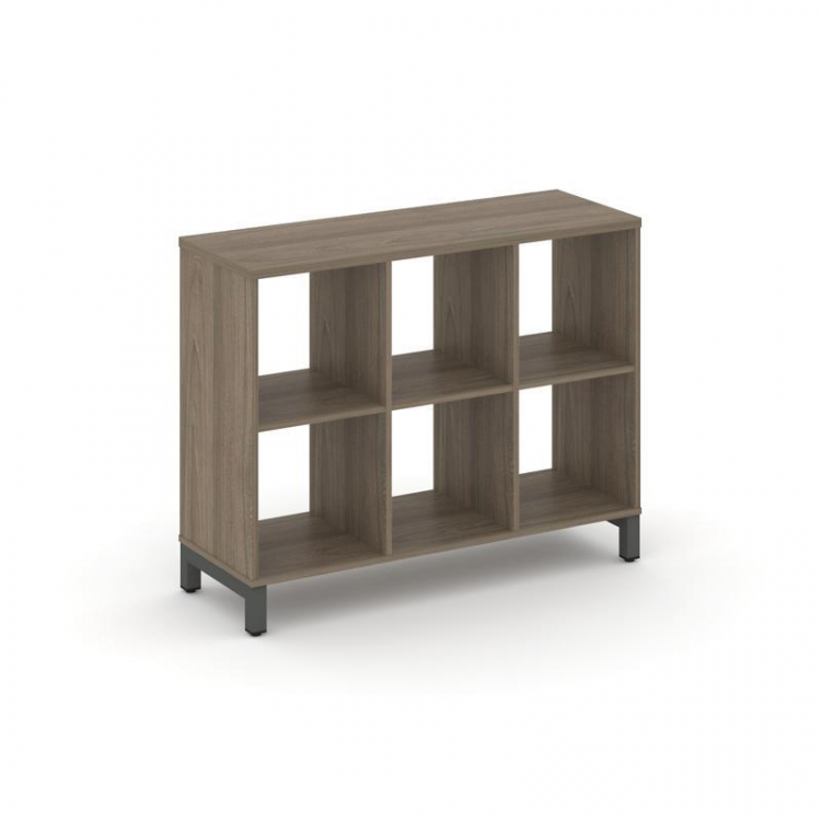 Style Project Каркас стеллажа 2 яр. SN.KS-230 Вяз Благородный/Металл Антрацит 1121*400*881