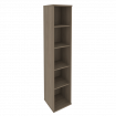Style Стеллаж узкий Л.СУ-1 Вяз Благородный 412*410*1980