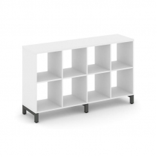 Style Project Каркас стеллажа 2 яр. SN.KS-240 Белый/Металл Антрацит 1488*400*881