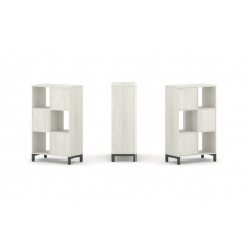 Style Project Набор стеллажа 1 сторон., 3 яр. SN.NS-321 Дуб Наварра/Металл Антрацит 754*400*1248