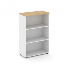 Style Project Стеллаж средний широкий SN.STS-200 Белый/Тиквуд Светлый 796*400*1203