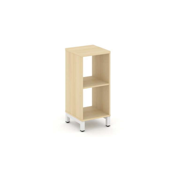 Style Project Каркас стеллажа 2 яр. SN.KS-210 Акация Лорка/Металл Белый 387*400*881