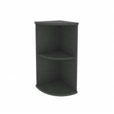 Riva Стеллаж угловой А.УС-3 Антрацит 365*365*828