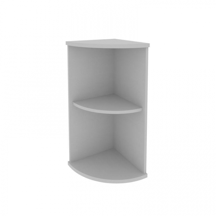 Riva Стеллаж угловой А.УС-3 Серый 365*365*828