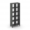 Style Project Каркас стеллажа 5 яр. SN.KS-520 Антрацит/Металл Антрацит 754*400*1982