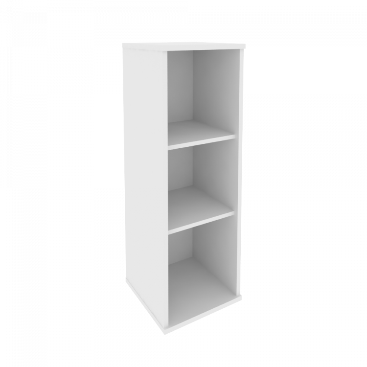 Style Стеллаж узкий Л.СУ-2 Белый 412*410*1215