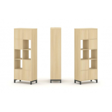 Style Project Набор стеллажа 1 сторон., 5 яр. SN.NS-521 Акация Лорка/Металл Антрацит 754*400*1982