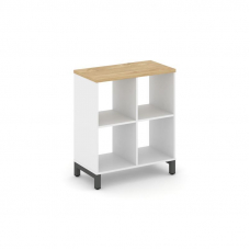 Style Project Каркас стеллажа 2 яр. SN.KS-220 Белый/Тиквуд Светлый/Металл Антрацит 754*400*881