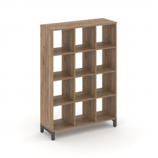 Style Project Каркас стеллажа 4 яр. SN.KS-430 Дуб Табак/Металл Антрацит 1121*400*1615