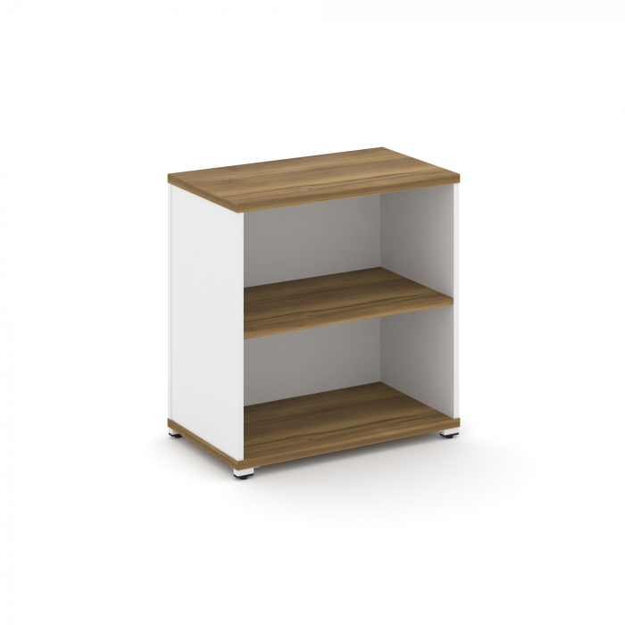 Concept Стеллаж опорный/приставной CN.SOPO-001 Сандал Янтарный/Белый Бриллиант/Металл Белый 720*420*