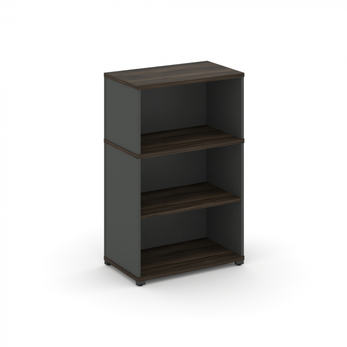 Concept Стеллаж опорный/приставной с надставкой низ. CN.SOPO-003 Дуб Мали/Антрацит/Металл Антрацит 7