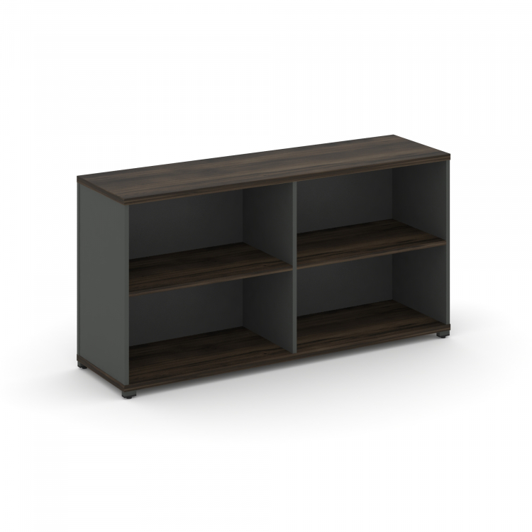 Concept Стеллаж опорный/приставной CN.SOPO-005 Дуб Мали/Антрацит/Металл Антрацит 1480*420*750