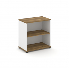 Concept Стеллаж опорный/приставной CN.SOPO-001 Сандал Янтарный/Белый Бриллиант/Металл Черный 720*420