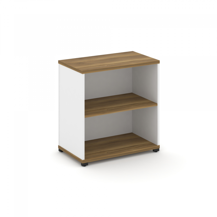 Concept Стеллаж опорный/приставной CN.SOPO-001 Сандал Янтарный/Белый Бриллиант/Металл Черный 720*420