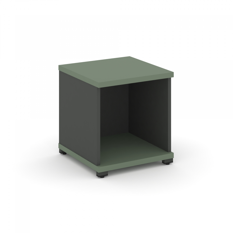 Concept Стеллаж 1 узкая секция, 1 ниша CN.STU-110 Кобо/Антрацит/Металл Антрацит 420*420*450