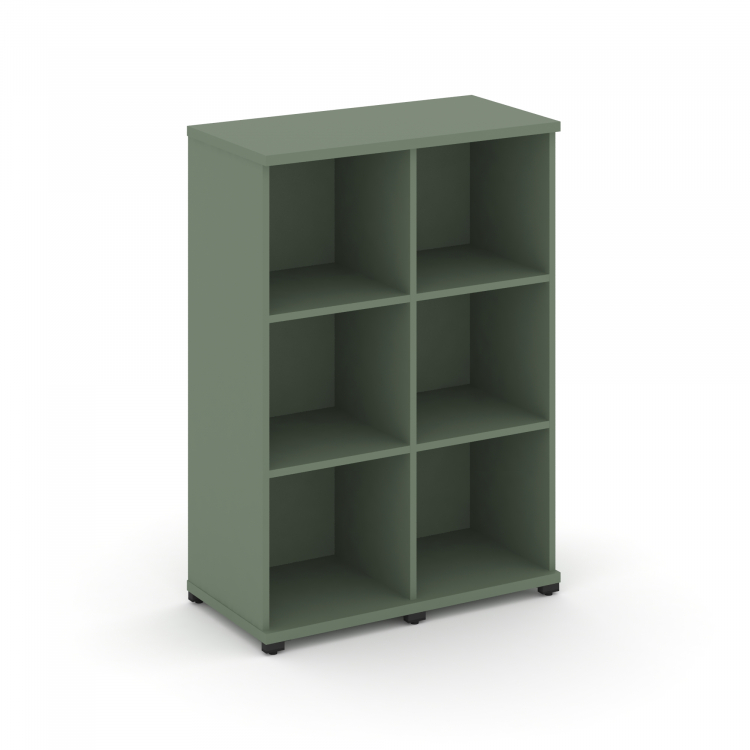 Concept Стеллаж 2 узкие секции, 3 ниши CN.STU-320 Кобо/Металл Черный 836*420*1186