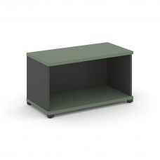 Concept Стеллаж 1 широкая секция, 1 ниша CN.STS-110 Кобо/Антрацит/Металл Антрацит 836*420*450