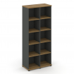 Concept Стеллаж 2 узкие секции, 5 ниш CN.STU-520 Сандал Янтарный/Антрацит/Металл Антрацит 836*420*19