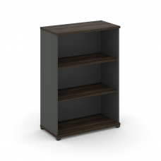 Concept Стеллаж 1 широкая секция, 3 ниши CN.STS-310 Дуб Мали/Антрацит/Металл Антрацит 836*420*1186