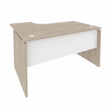 Onix Стол эргономичный правый O.SA-3 (R) Дуб Аттик/Белый Бриллиант 1380*1180*750 (800/460)