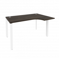 Onix Стол эргономичный правый на П-образном м/к O.MP-SA-2 (R) Дуб Мали/Металл Белый 1380*980*750 (72