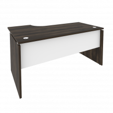 Onix Стол эргономичный правый O.SA-1 (R) Дуб Мали/Белый Бриллиант 1580*980*750 (720/460)